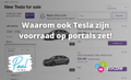 Waarom ook Tesla zijn nieuwe Tesla voorraad op portals zet!